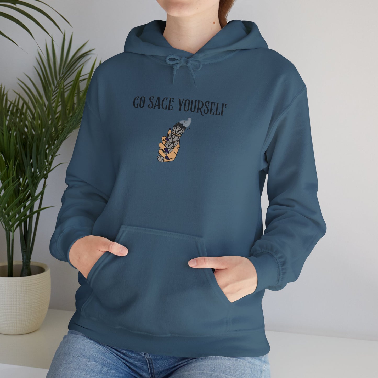 GO SAGE YOURSELF Heavy Blend™ Hooded Sweatshirt