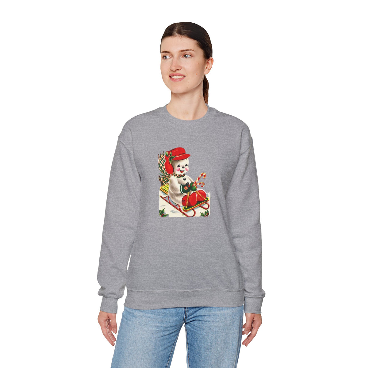 Vintage Christmas Unisex Heavy Blend™ Crewneck Sweatshirt