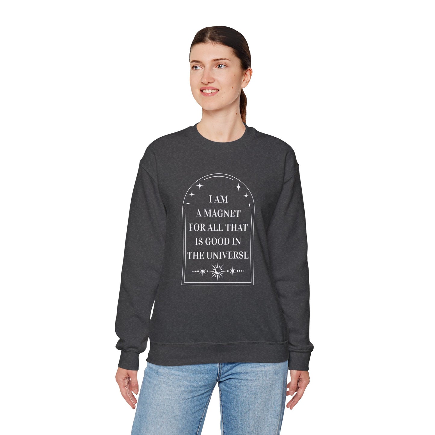 I Am A Magnet Heavy Blend™ Crewneck Sweatshirt