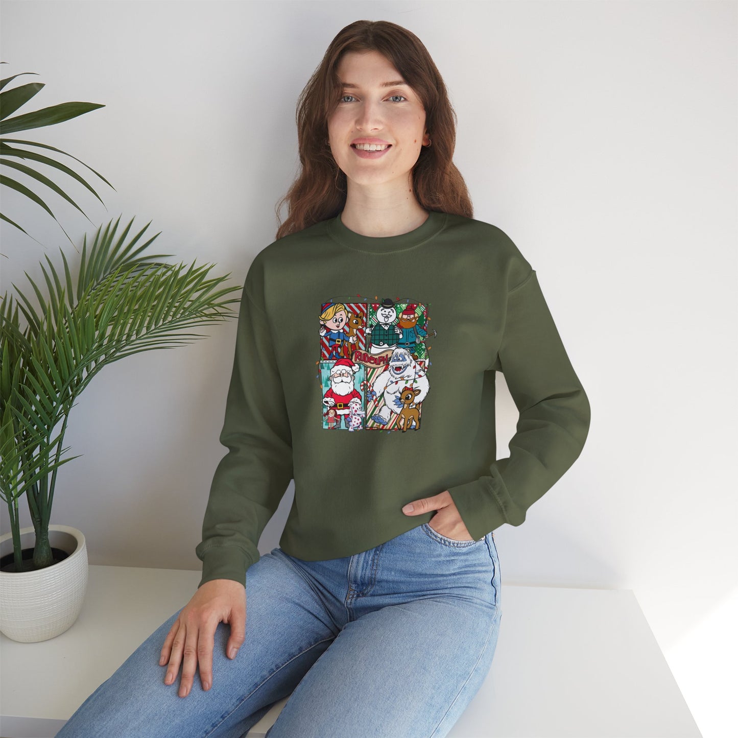 Rudolph Unisex Heavy Blend™ Crewneck Sweatshirt