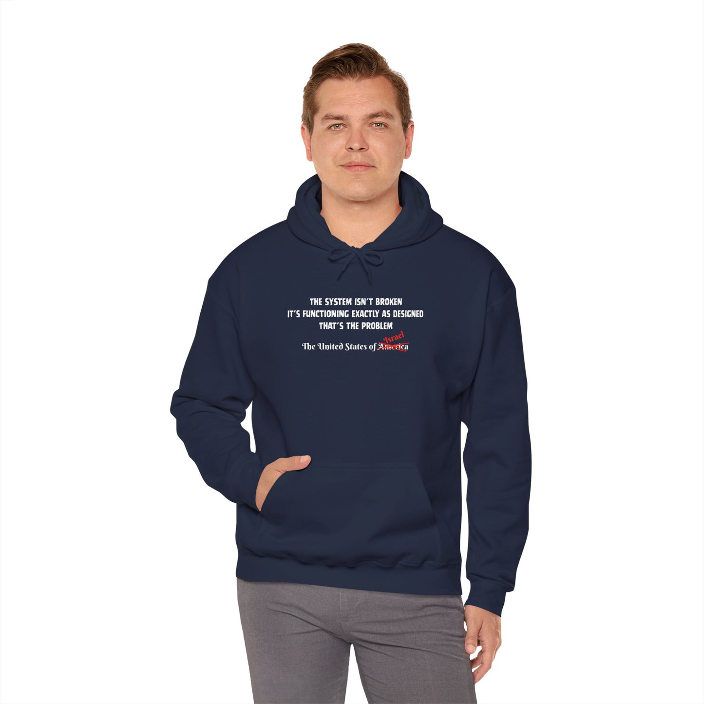 The System Unisex Heavy Blend™ Hooded Sweatshirt