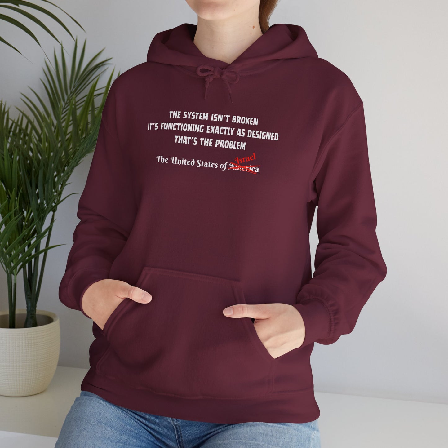 The System Unisex Heavy Blend™ Hooded Sweatshirt