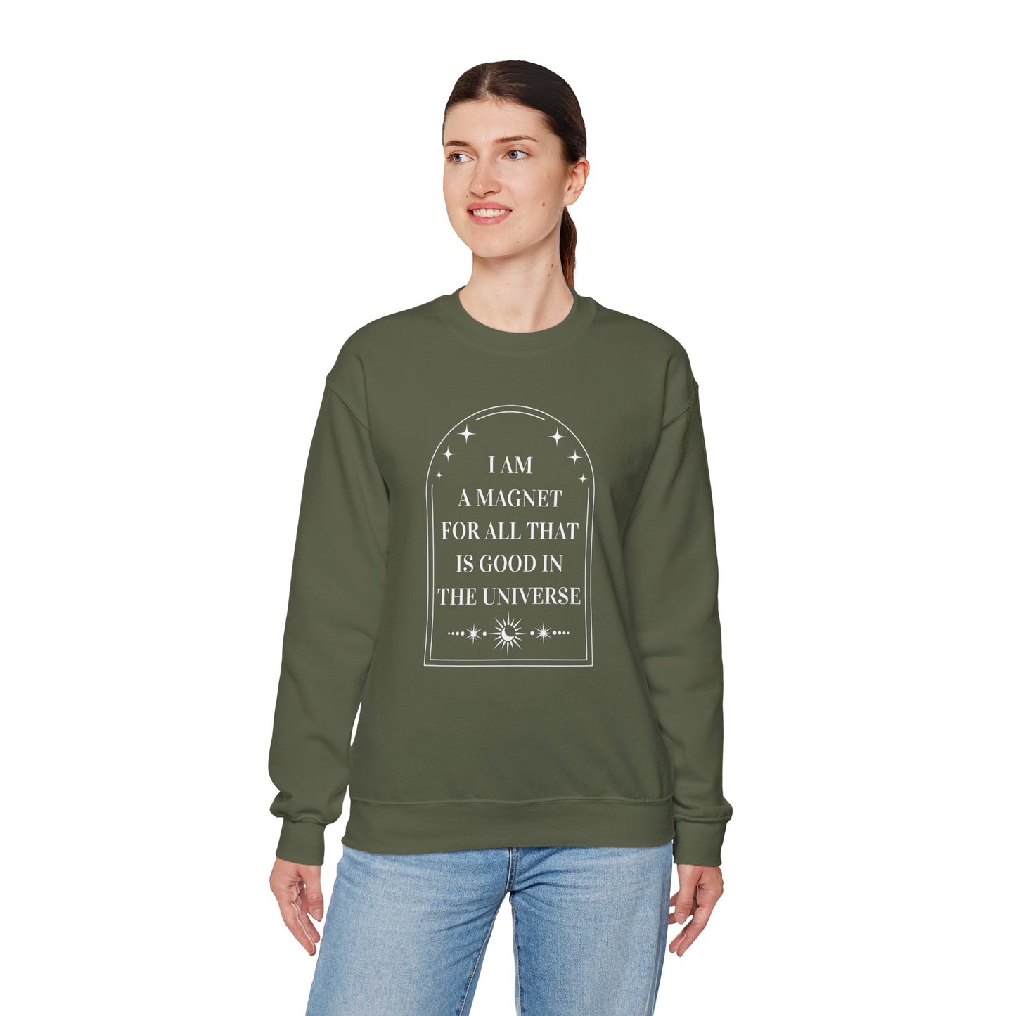 I Am A Magnet Heavy Blend™ Crewneck Sweatshirt