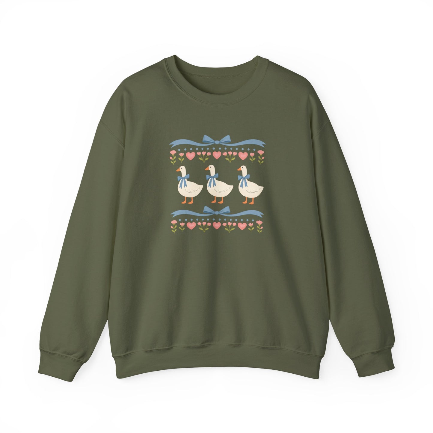 Vintage Geese Unisex Heavy Blend™ Crewneck Sweatshirt