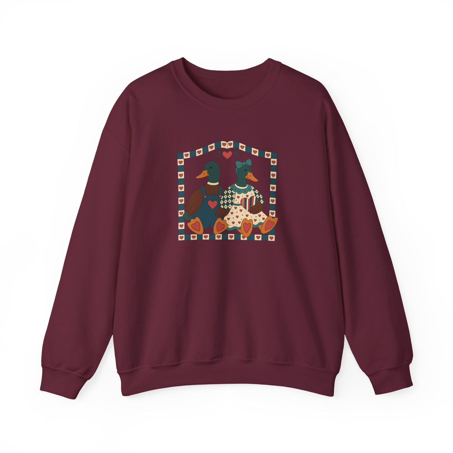 Vintage Geese Unisex Heavy Blend™ Crewneck Sweatshirt