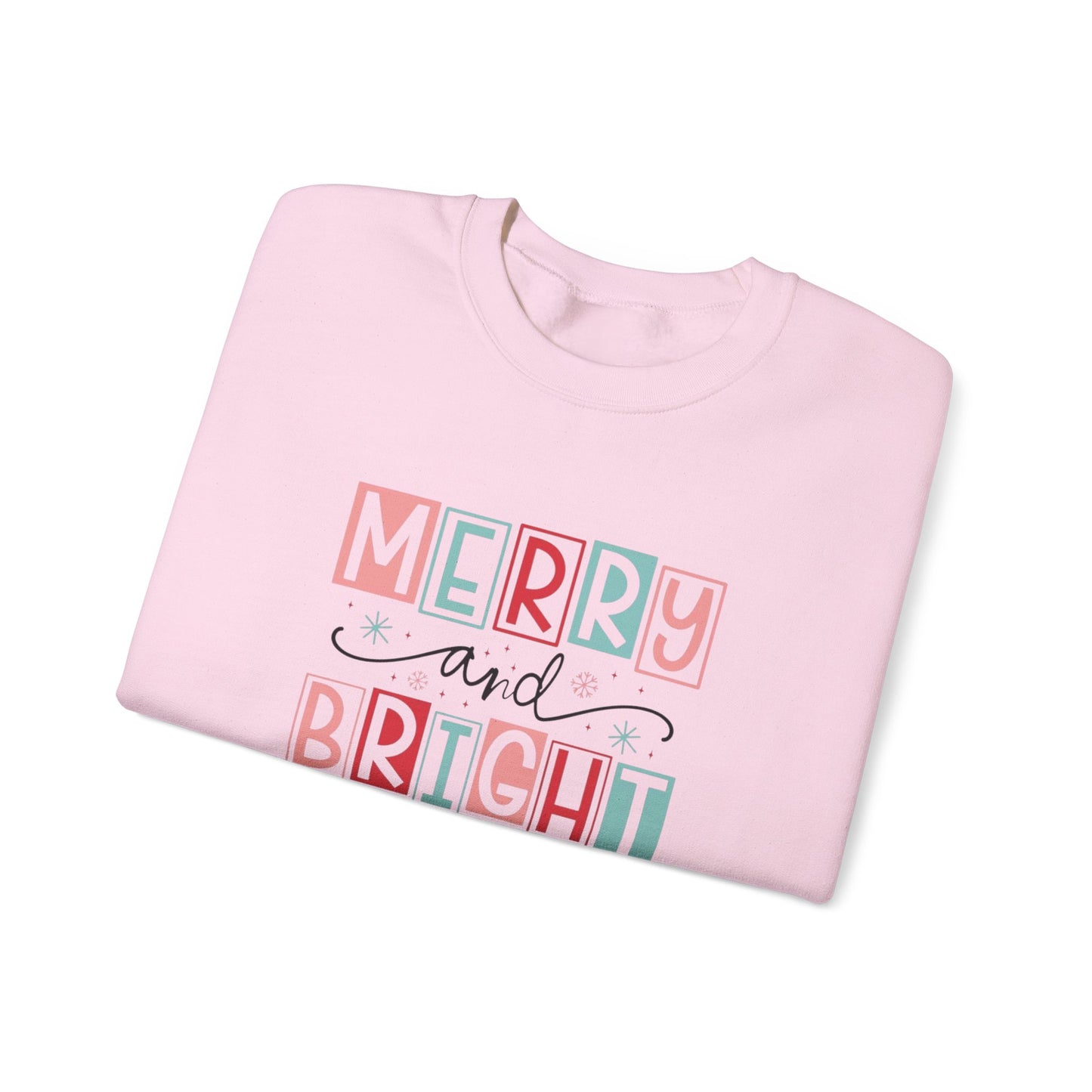 Merry & Bright Unisex Heavy Blend™ Crewneck Sweatshirt