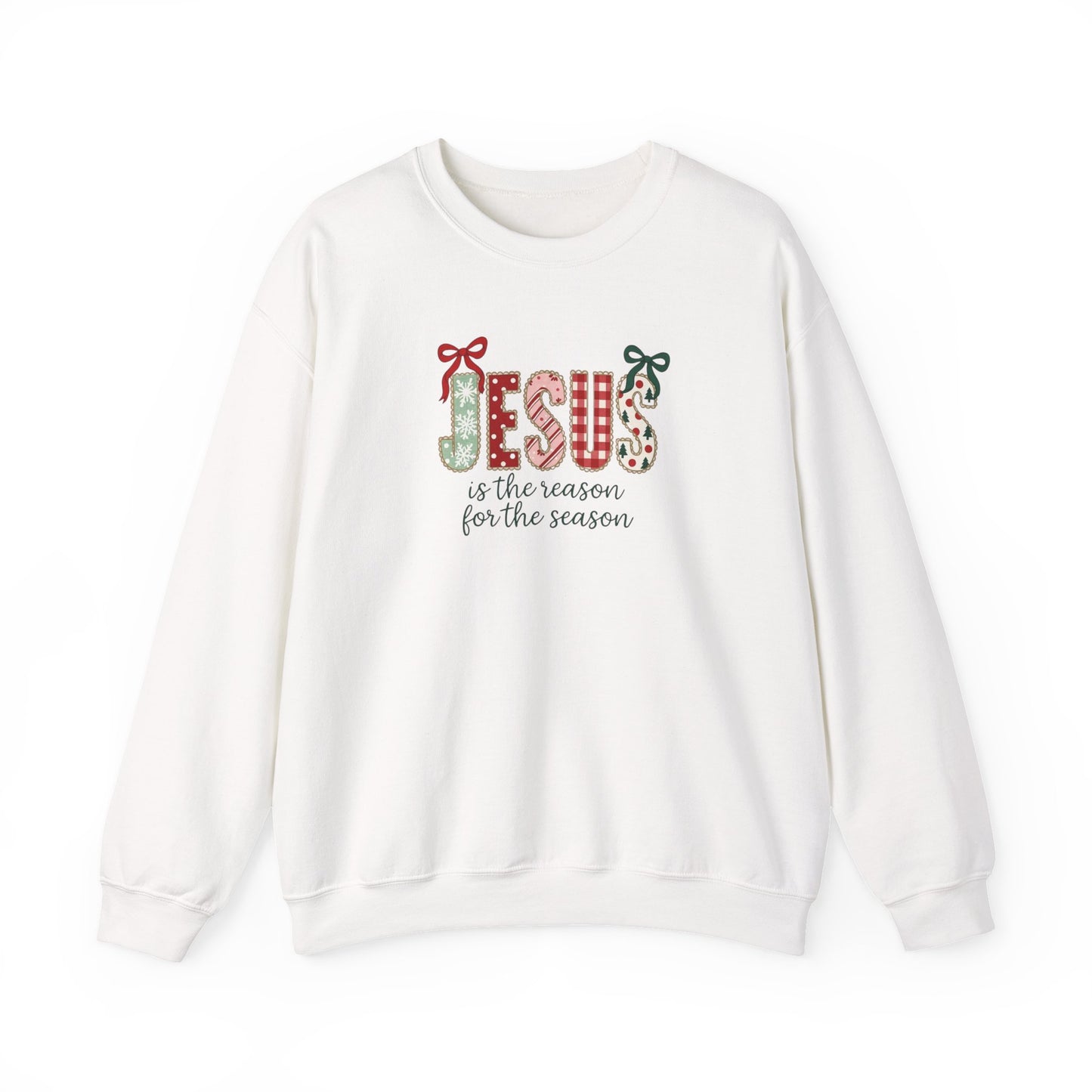 Jesus Is The Reason For The Season Unisex Heavy Blend™ Crewneck Sweatshirt
