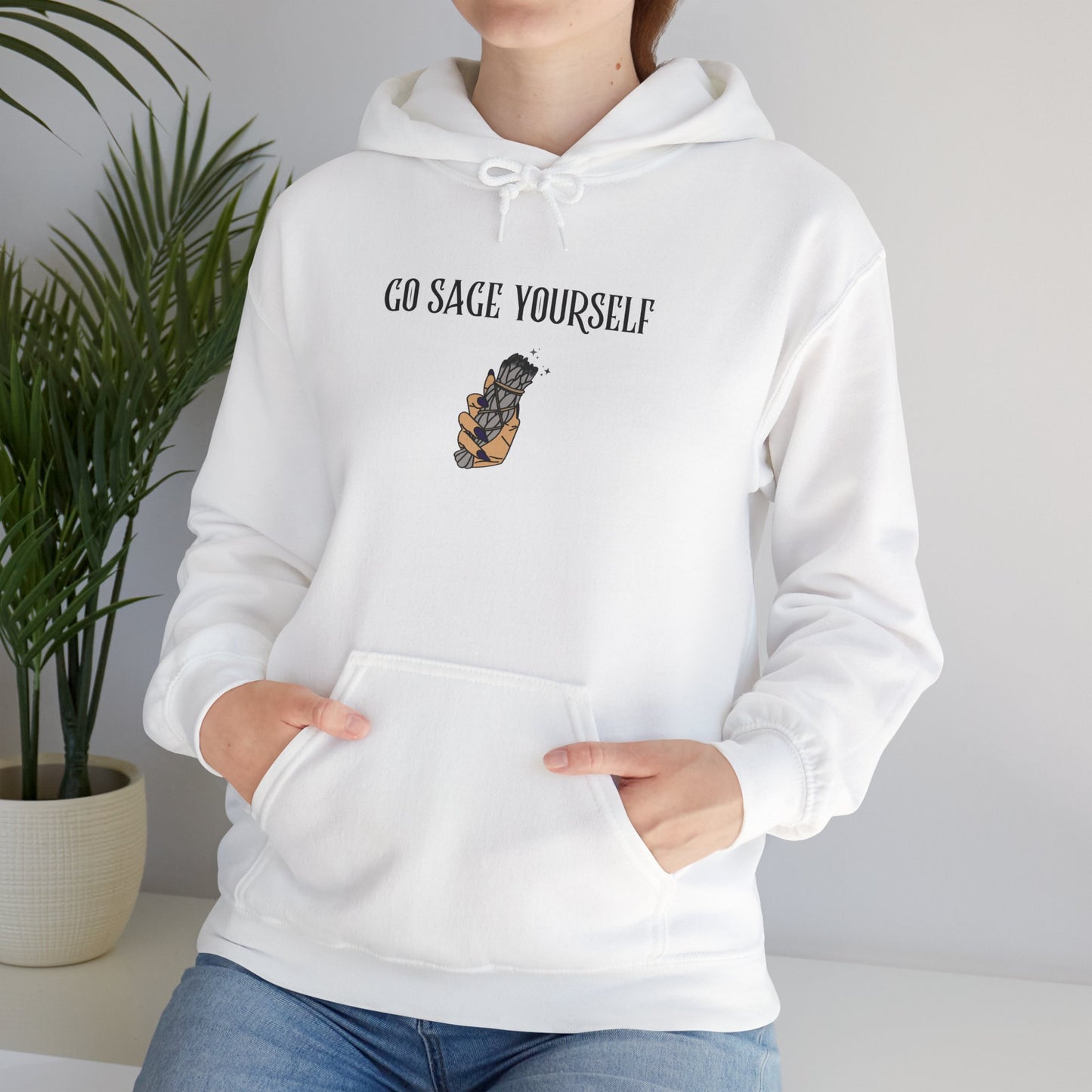GO SAGE YOURSELF Heavy Blend™ Hooded Sweatshirt