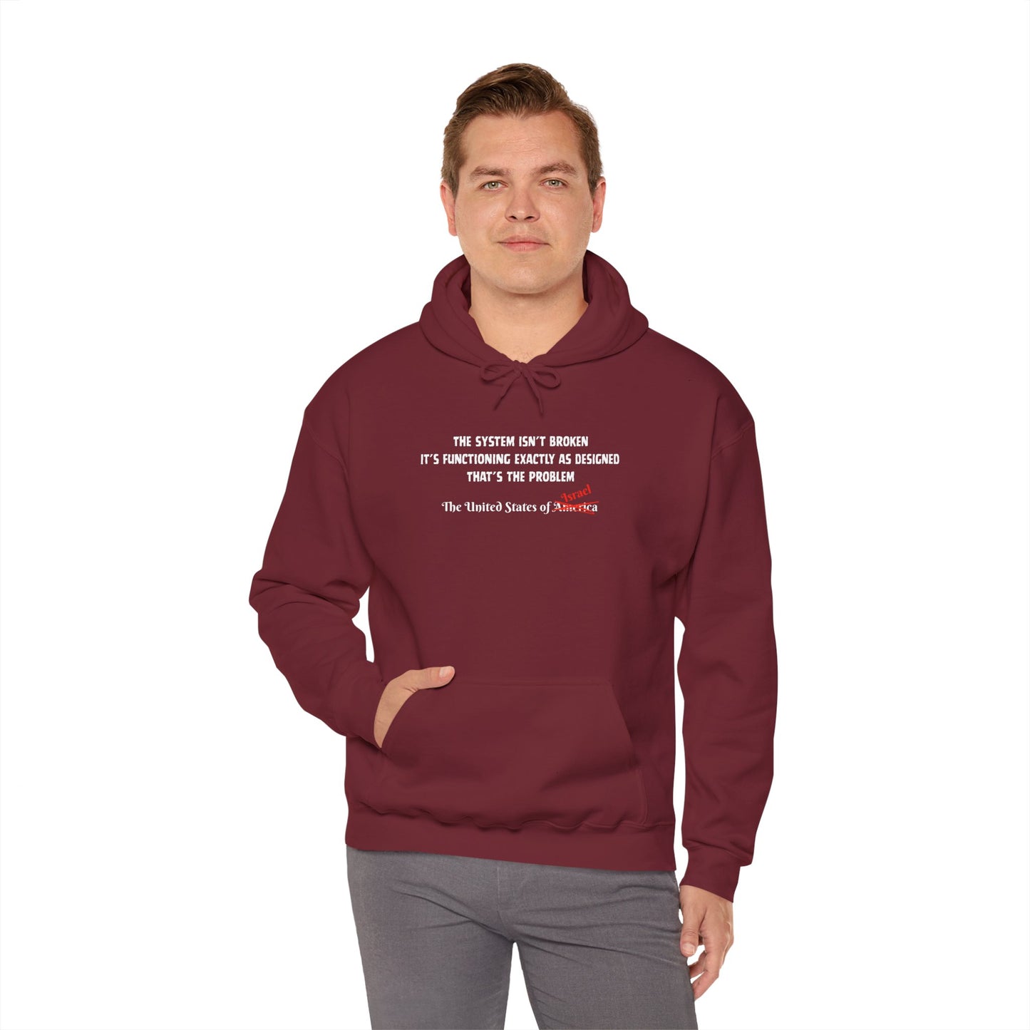 The System Unisex Heavy Blend™ Hooded Sweatshirt