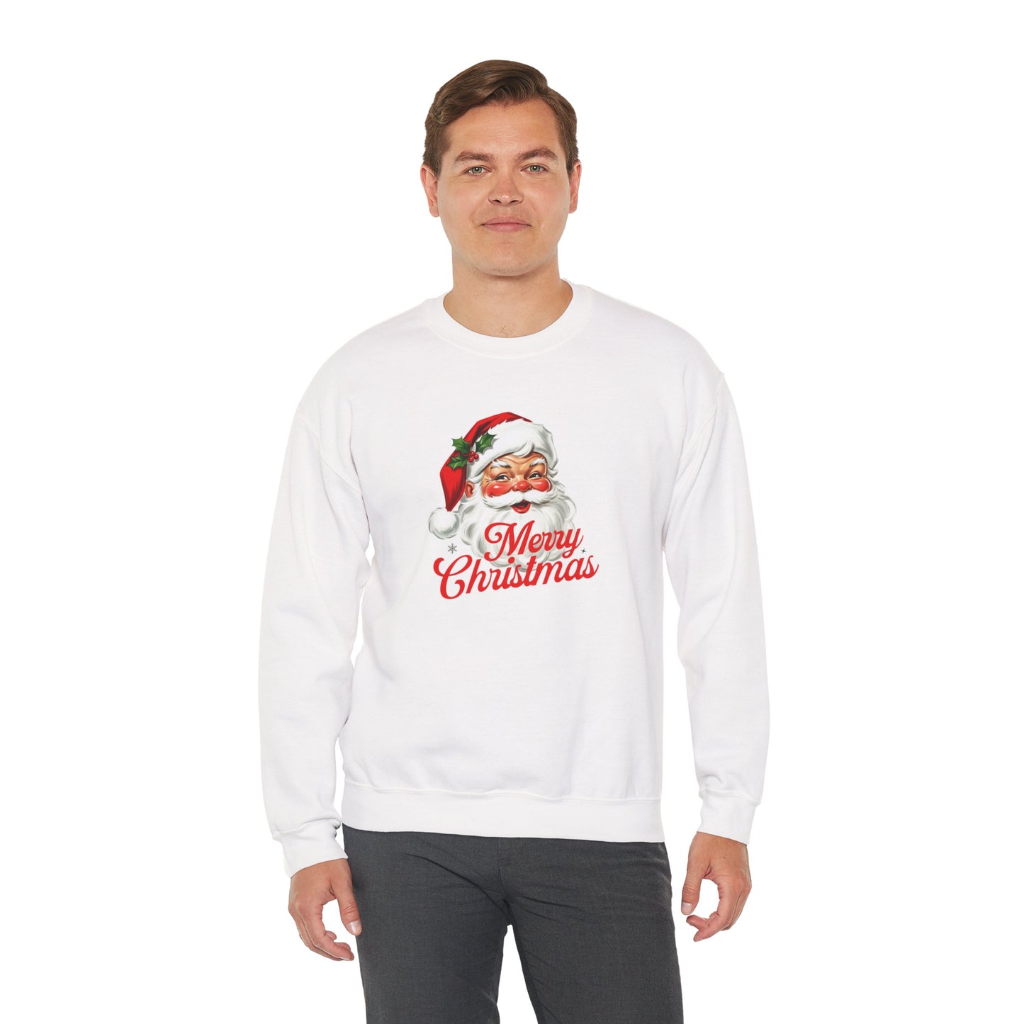 Merry Christmas Unisex Heavy Blend™ Crewneck Sweatshirt