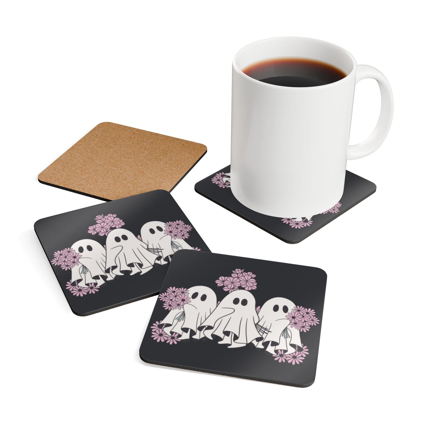 Corkwood Coaster Set