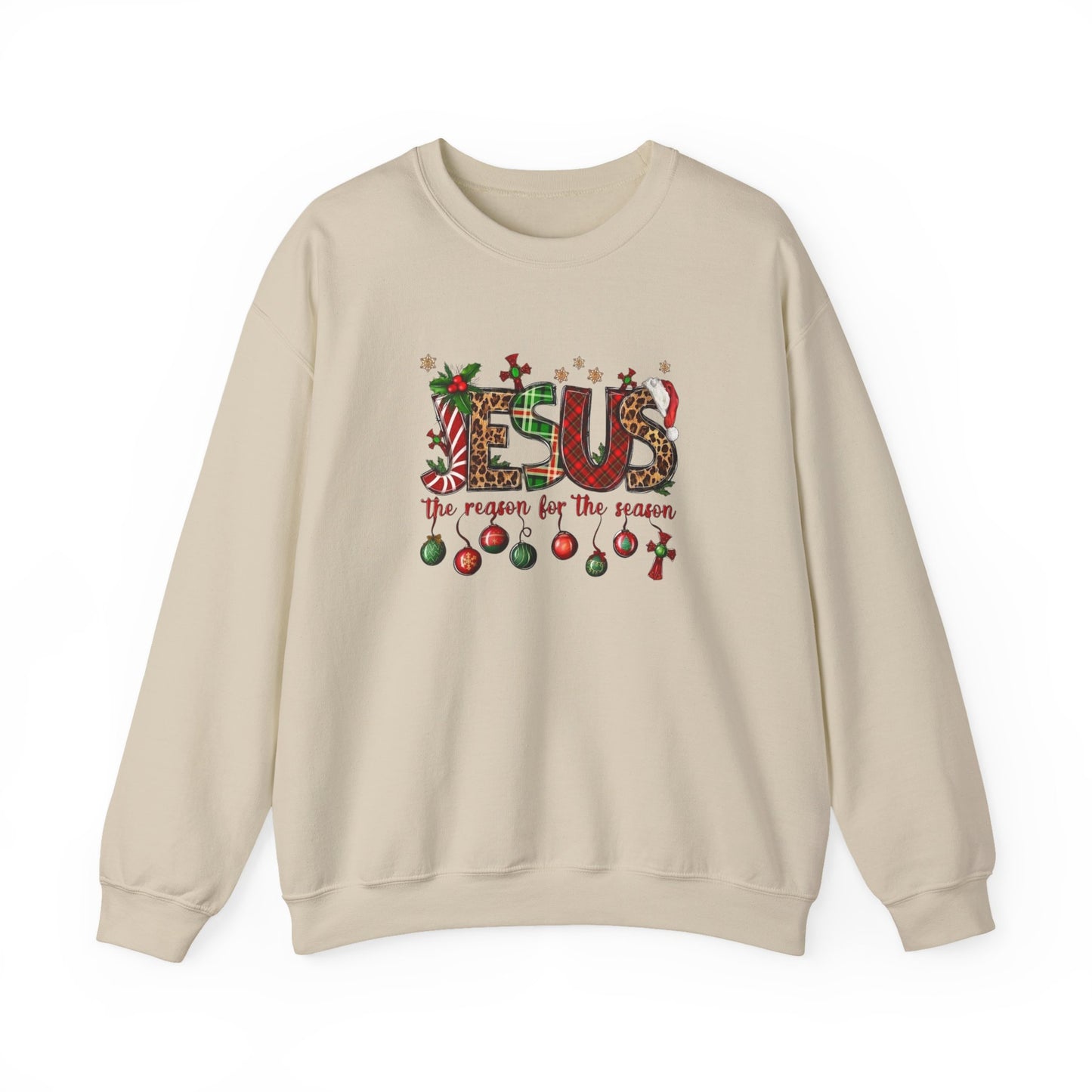 Jesus is the Reason for the Season Heavy Blend™ Crewneck Sweatshirt