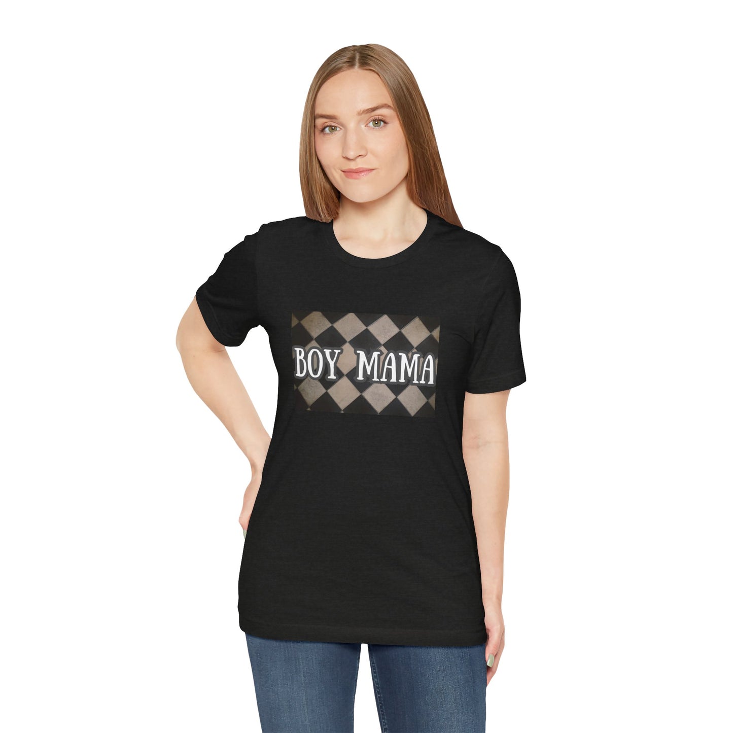 BOY MAMA Unisex Jersey Short Sleeve Tee