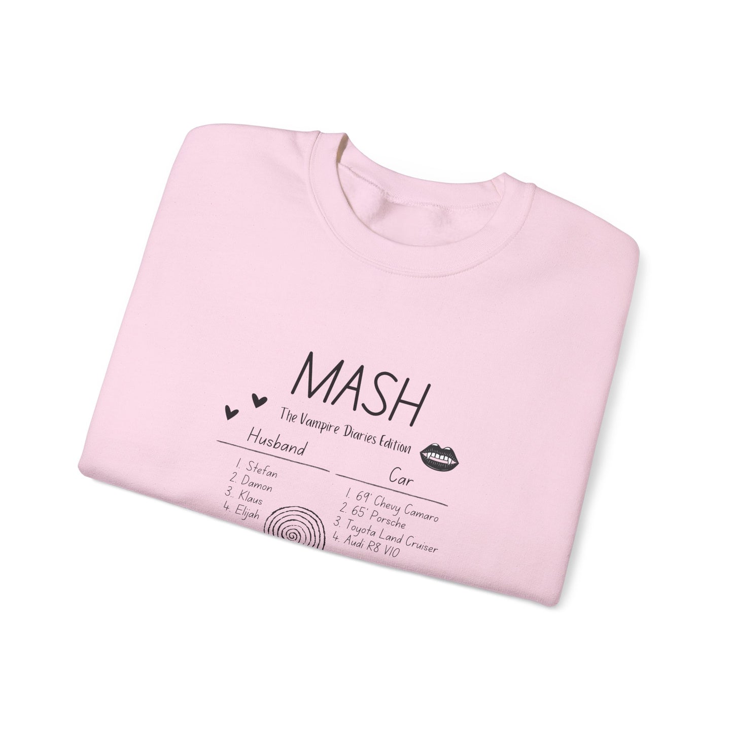 90s MASH The Vampire Diaries Edition Unisex Heavy Blend™ Crewneck Sweatshirt