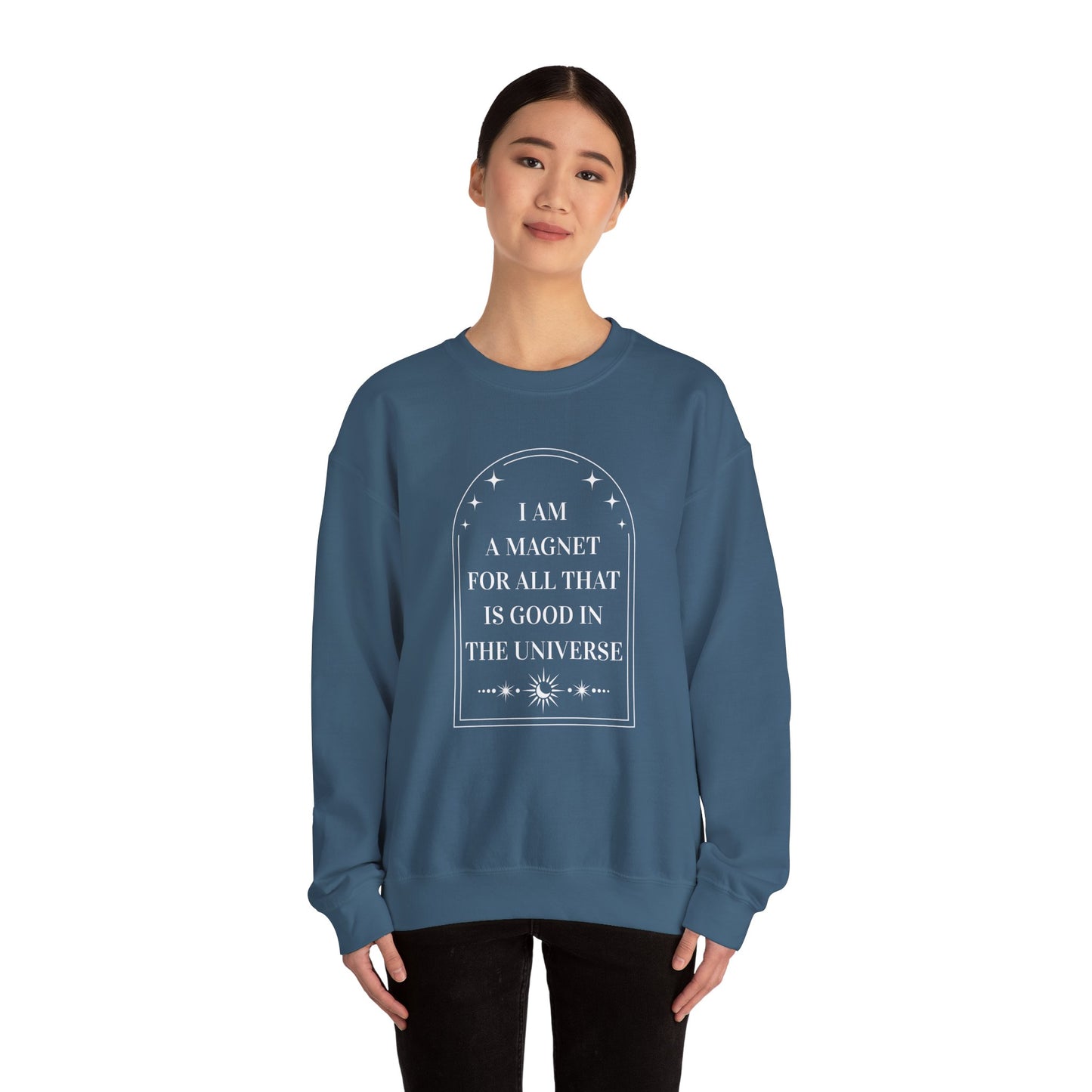 I Am A Magnet Heavy Blend™ Crewneck Sweatshirt