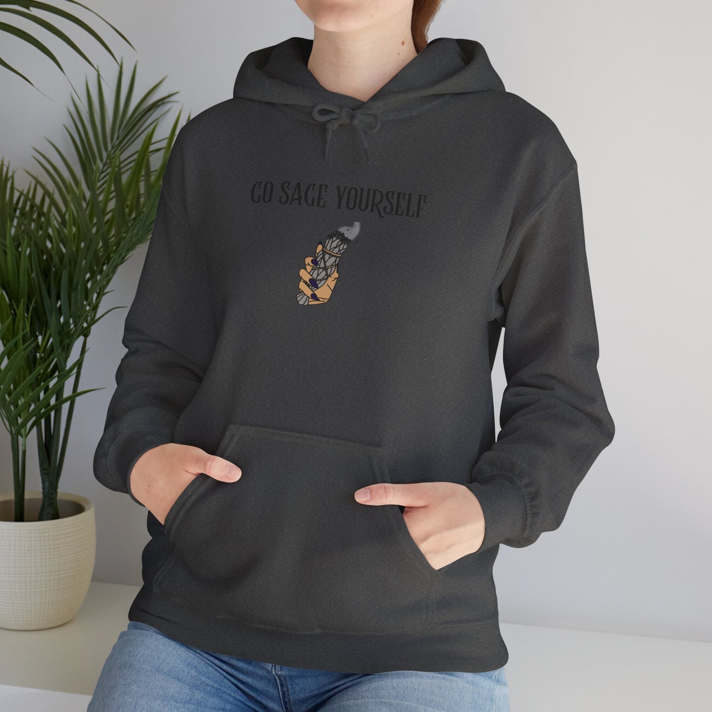 GO SAGE YOURSELF Heavy Blend™ Hooded Sweatshirt
