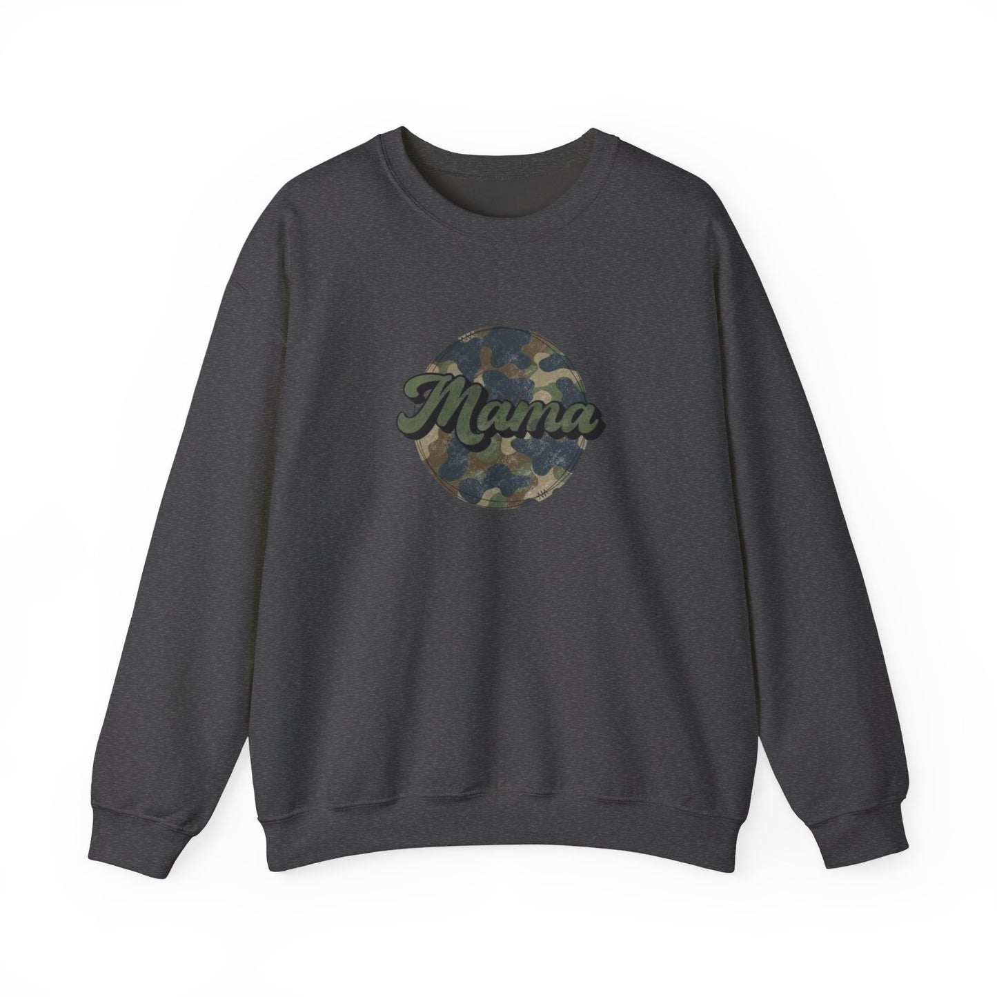 Mama Camo Heavy Blend™ Crewneck Sweatshirt