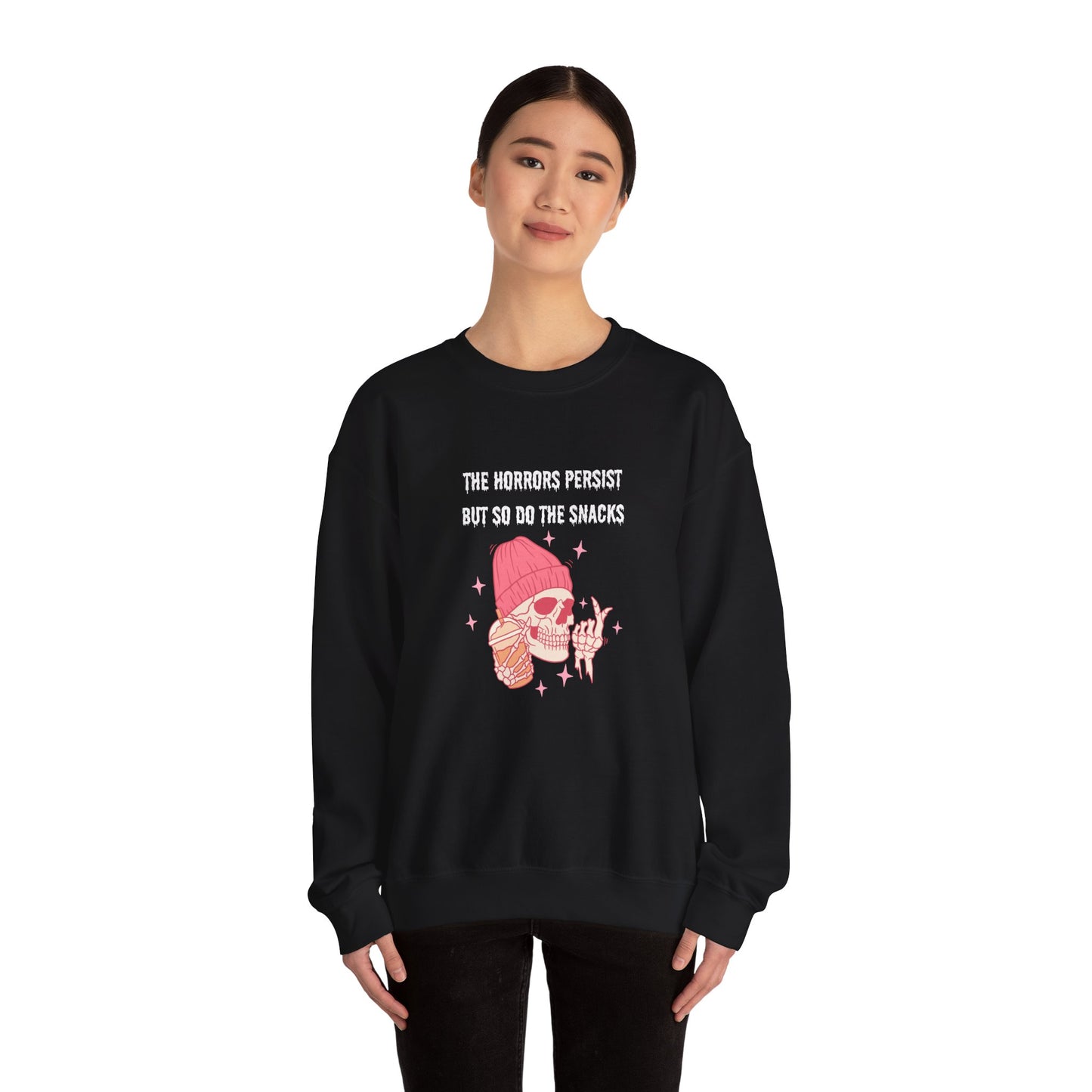 Horrors Persist Unisex Heavy Blend™ Crewneck Sweatshirt