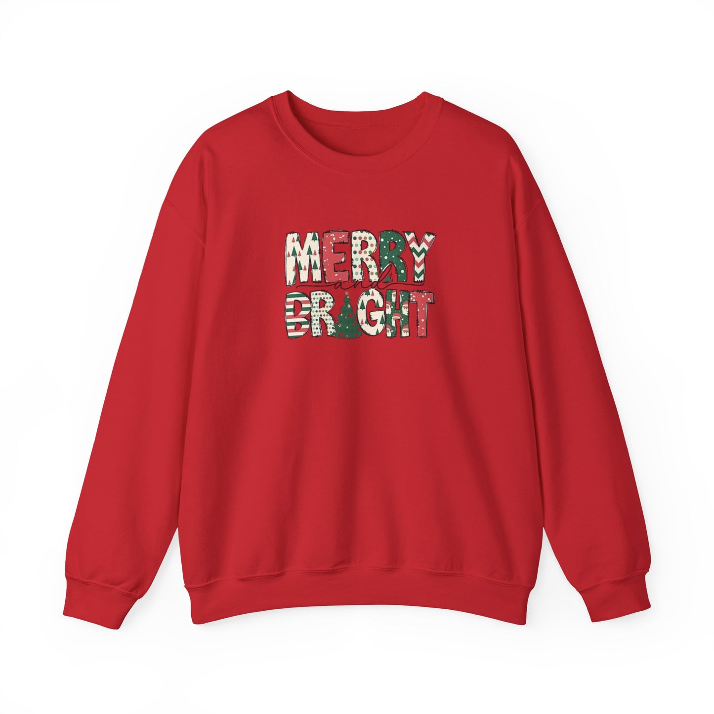 Merry & Bright Unisex Heavy Blend™ Crewneck Sweatshirt