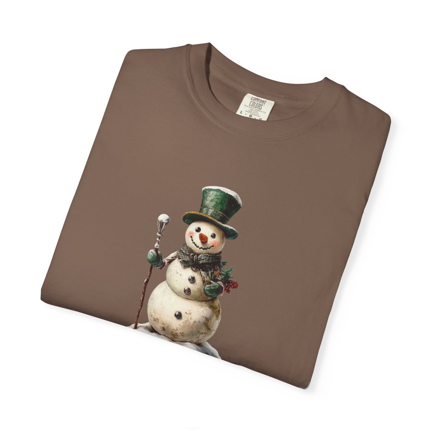 Snowman Unisex Garment-Dyed T-shirt