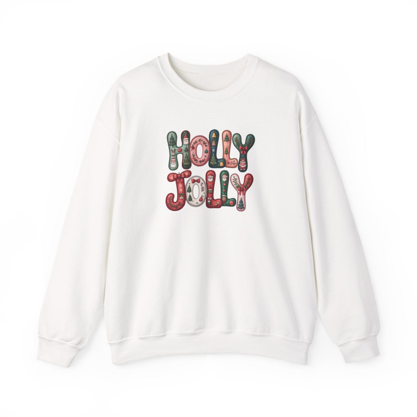 Holly Jolly Unisex Heavy Blend™ Crewneck Sweatshirt