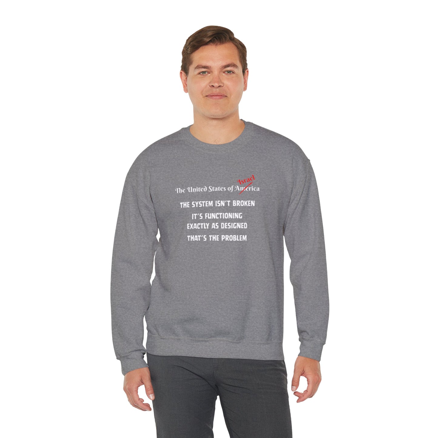 The System Unisex Heavy Blend™ Crewneck Sweatshirt