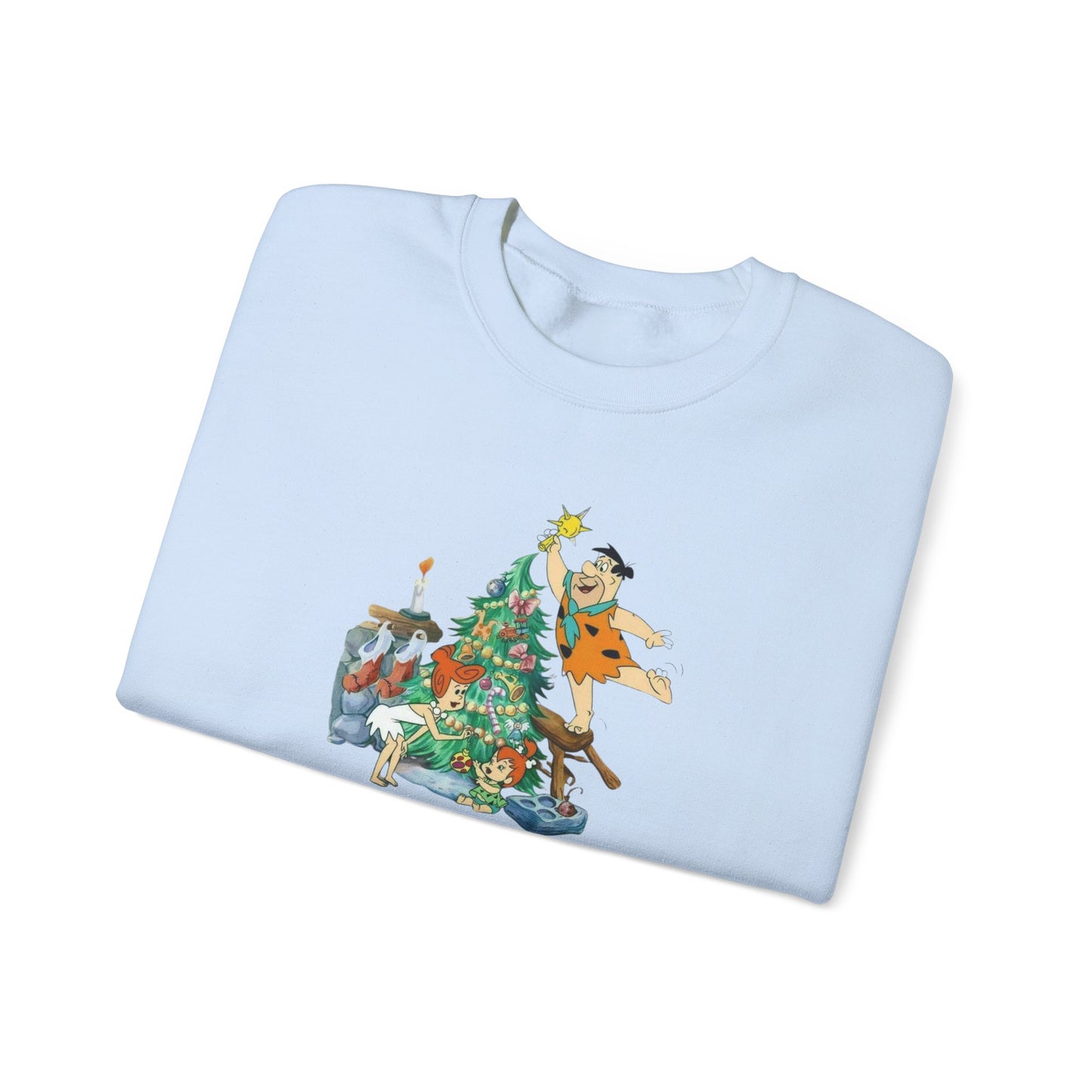 Flinstones Christmas Unisex Heavy Blend™ Crewneck Sweatshirt