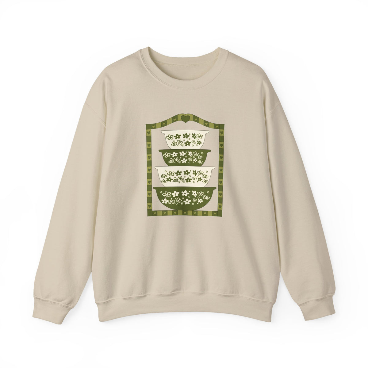 Vintage Dishware Unisex Heavy Blend™ Crewneck Sweatshirt