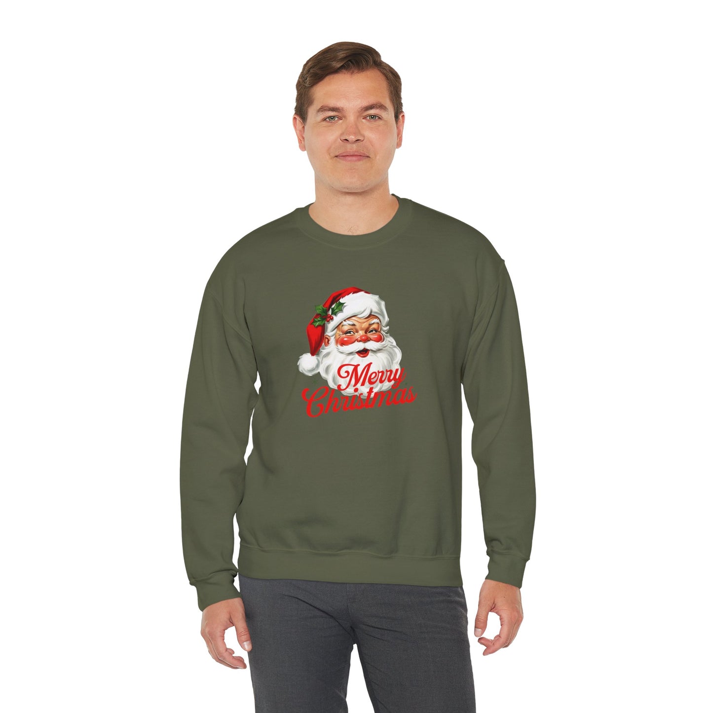 Merry Christmas Unisex Heavy Blend™ Crewneck Sweatshirt