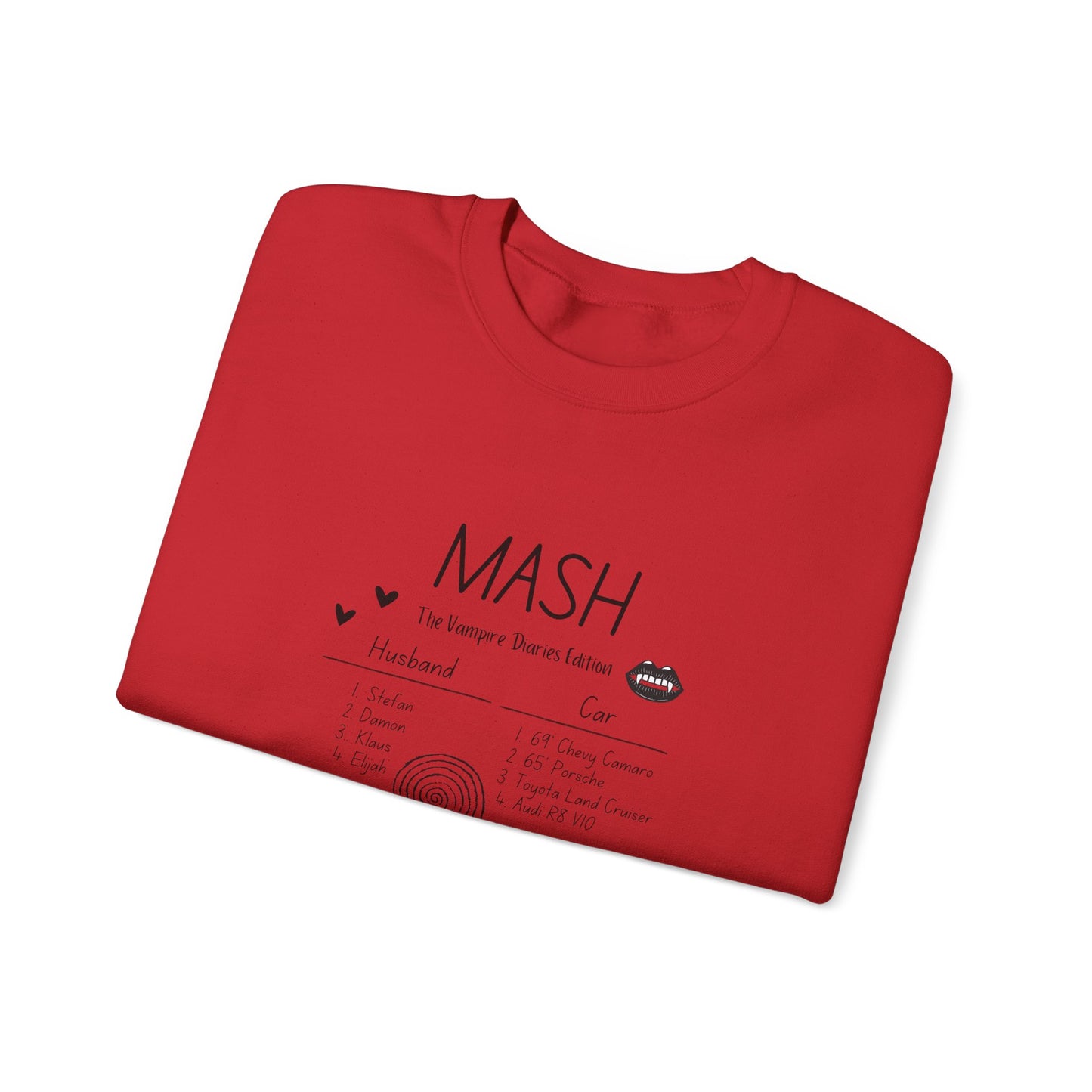 90s MASH The Vampire Diaries Edition Unisex Heavy Blend™ Crewneck Sweatshirt