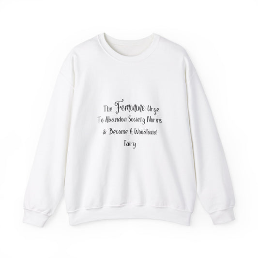 The Feminine Urge Unisex Heavy Blend™ Crewneck Sweatshirt