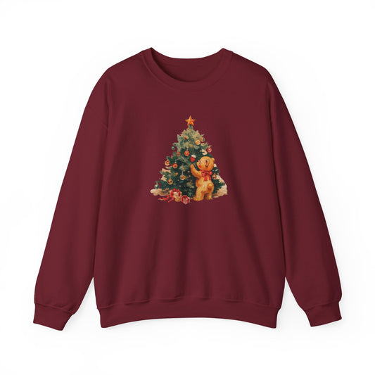 Vintage Christmas Heavy Blend™ Crewneck Sweatshirt