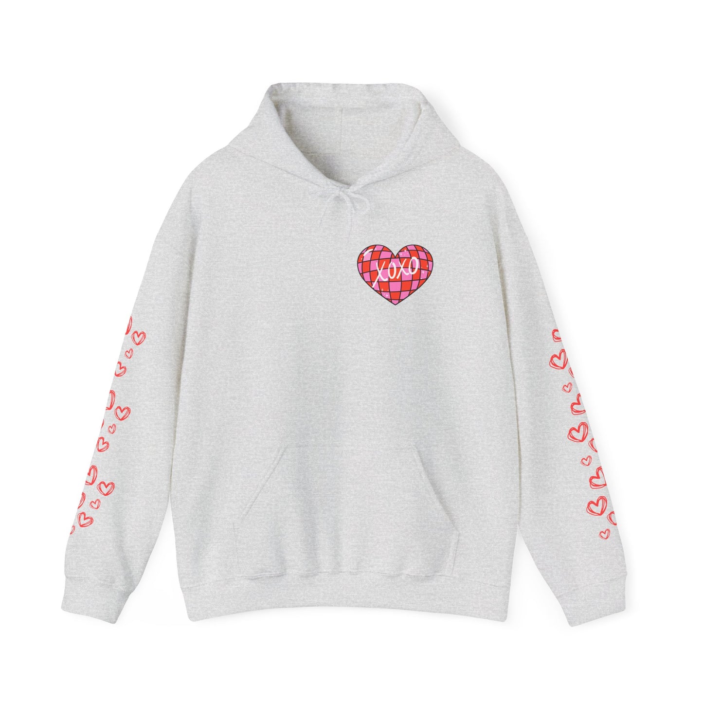 XOXO Hearts Unisex Heavy Blend™ Hooded Sweatshirt