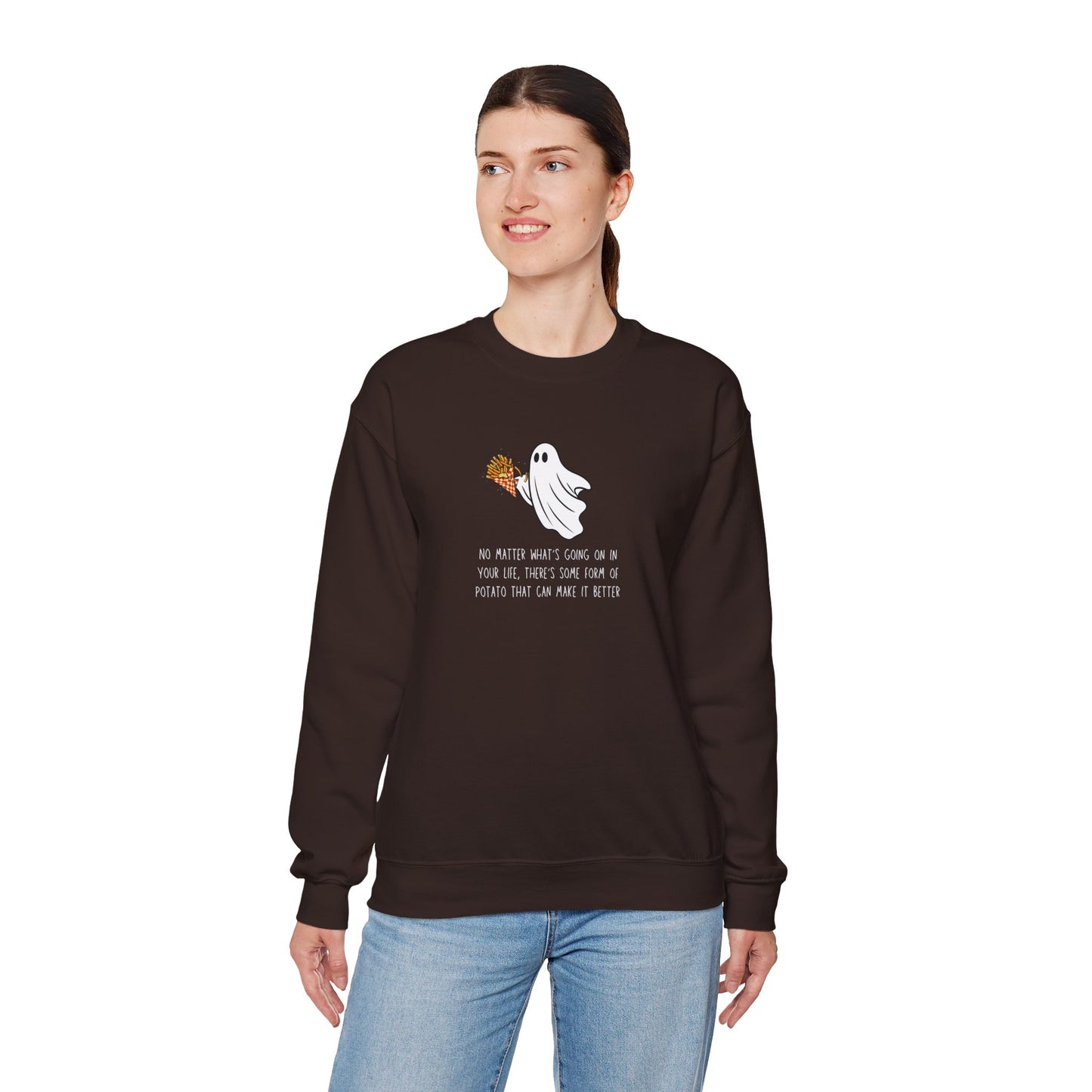 Ghost & Fries Unisex Heavy Blend™ Crewneck Sweatshirt