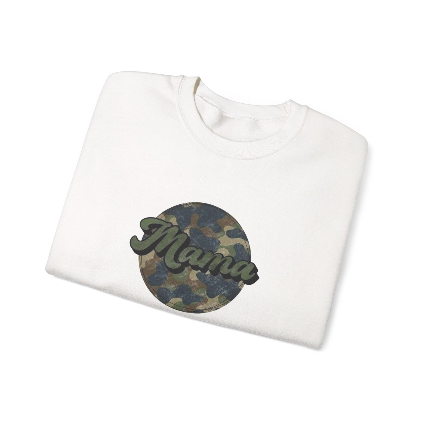 Mama Camo Heavy Blend™ Crewneck Sweatshirt