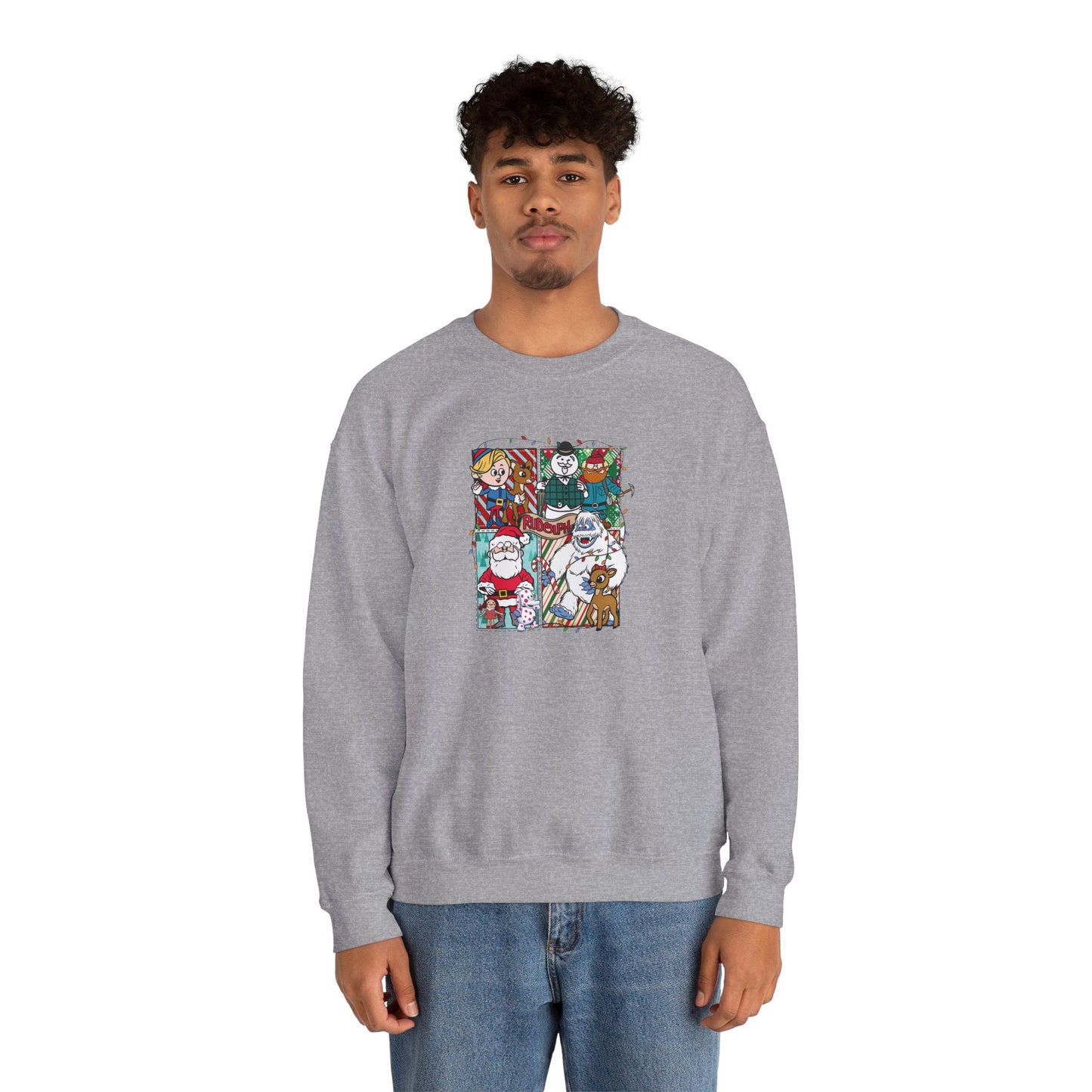 Rudolph Unisex Heavy Blend™ Crewneck Sweatshirt