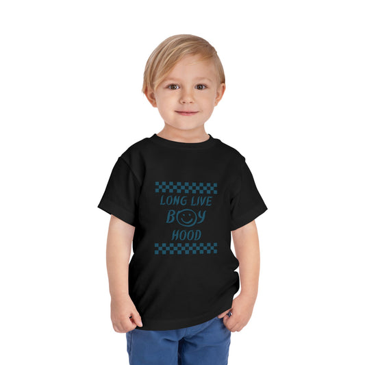 Long Live Boy Hood Toddler Short Sleeve Tee