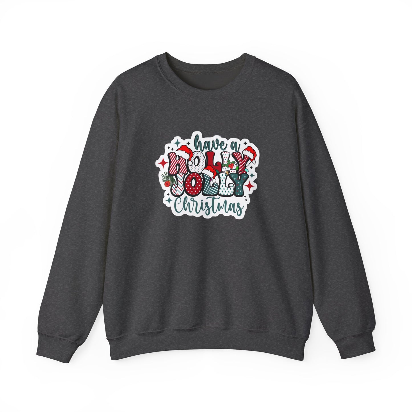 Have a Holly Jolly Christmas Heavy Blend™ Crewneck Sweatshirt