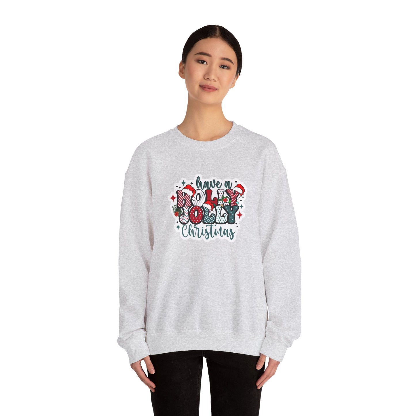 Have a Holly Jolly Christmas Heavy Blend™ Crewneck Sweatshirt