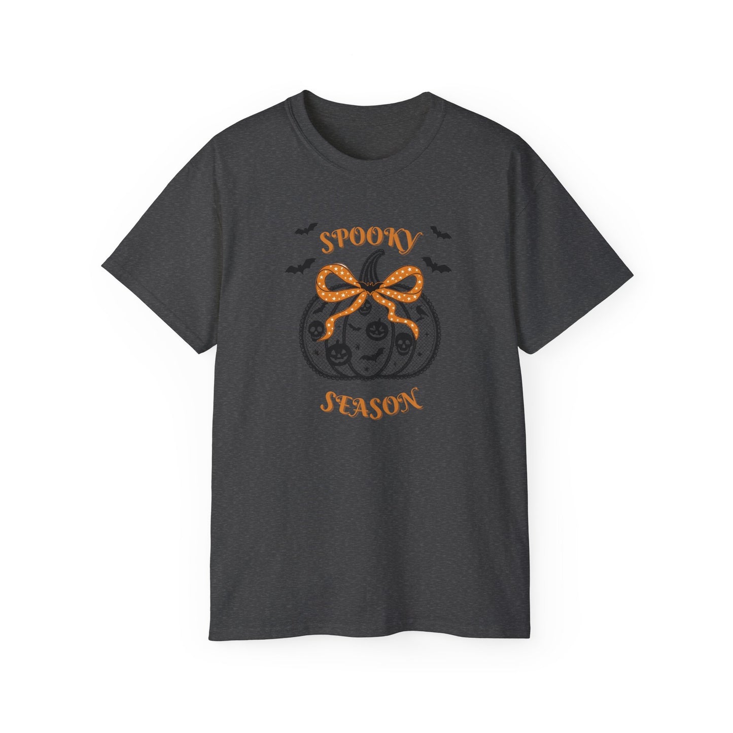 Spooky Season-Laced Pumpkin Unisex Ultra Cotton Tee