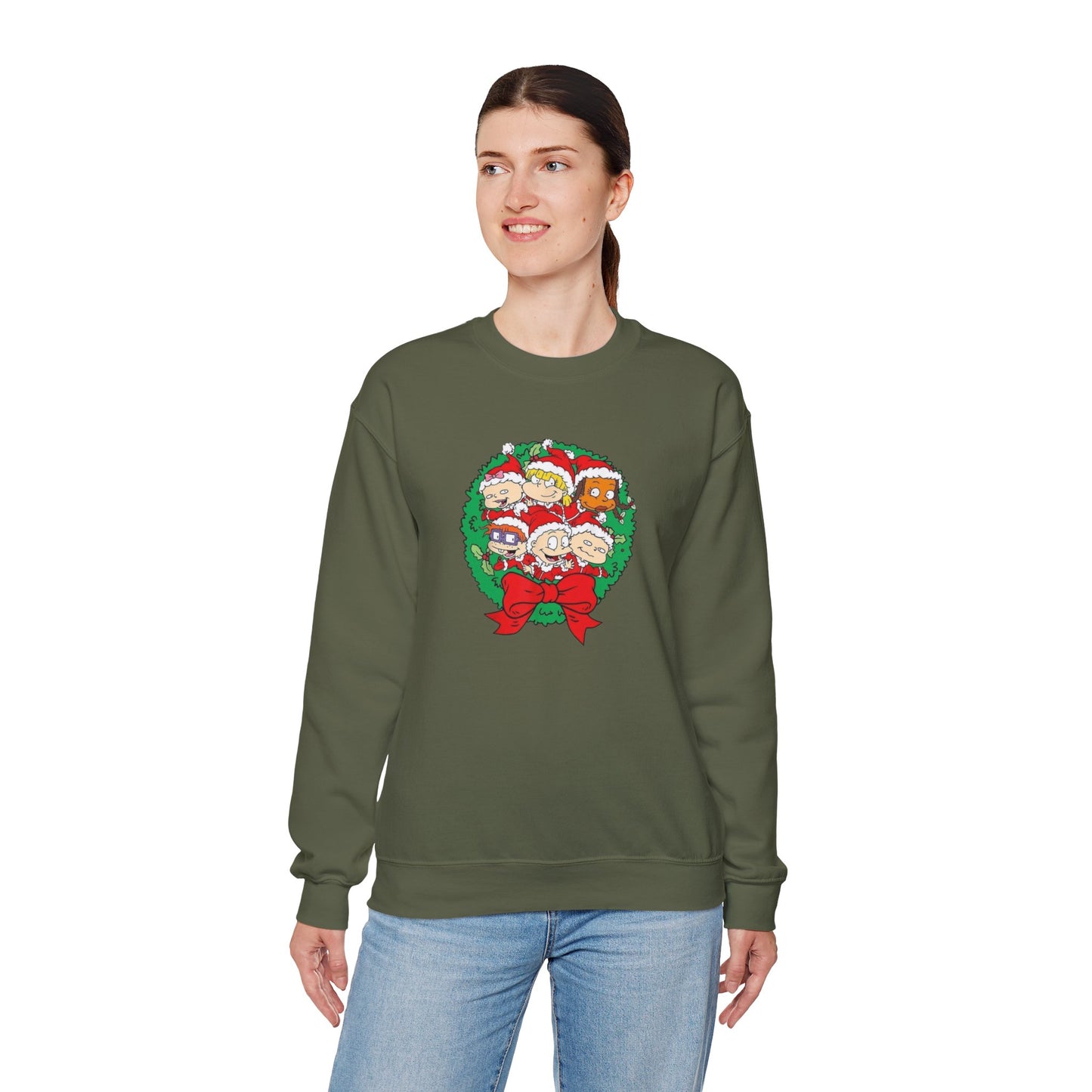 Rugrats Christmas Unisex Heavy Blend™ Crewneck Sweatshirt