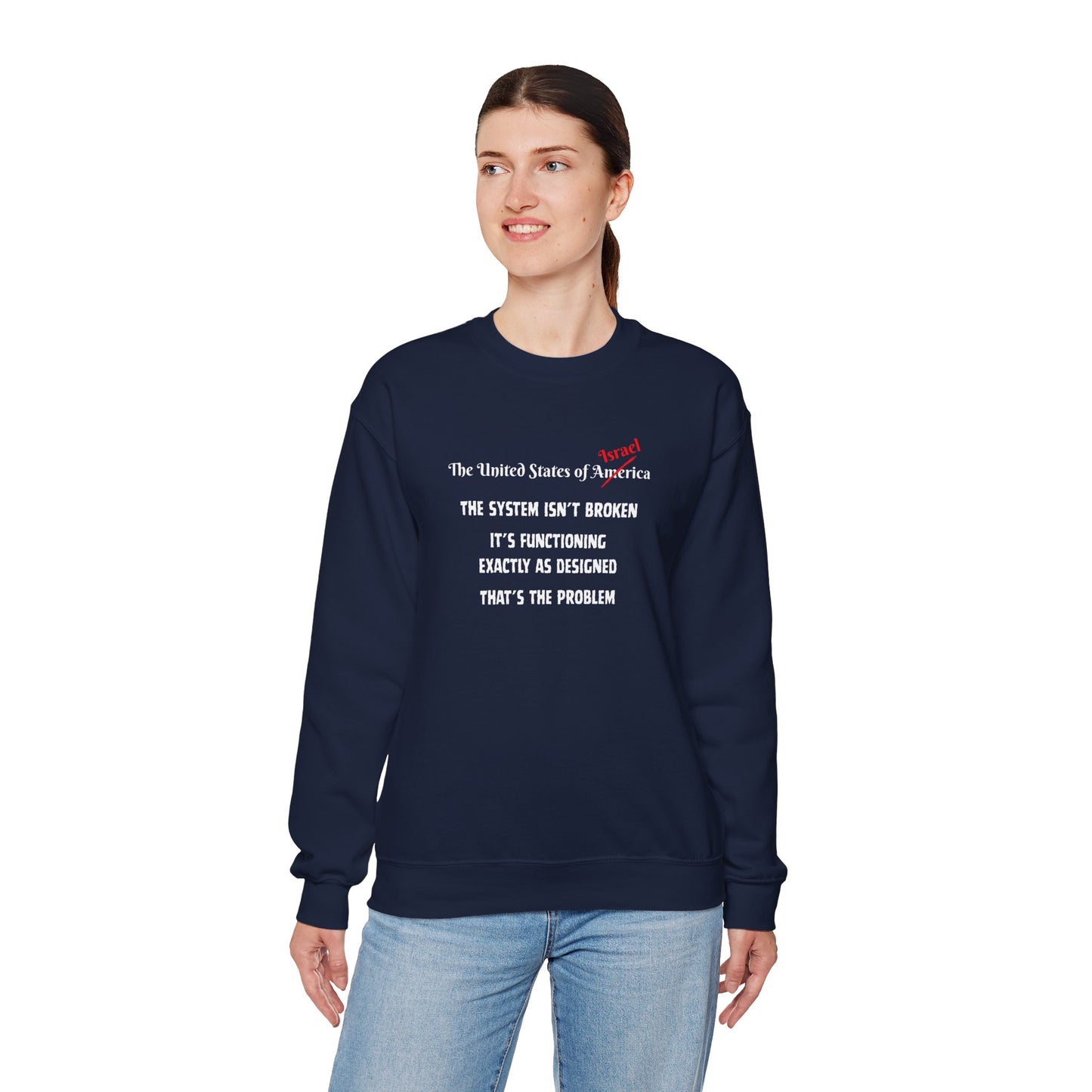 The System Unisex Heavy Blend™ Crewneck Sweatshirt