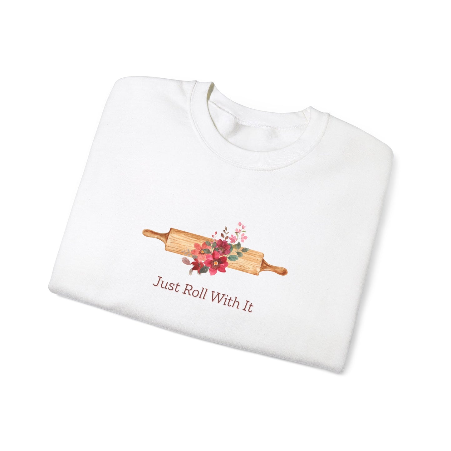 Just Roll With It Unisex Heavy Blend™ Crewneck Sweatshirt