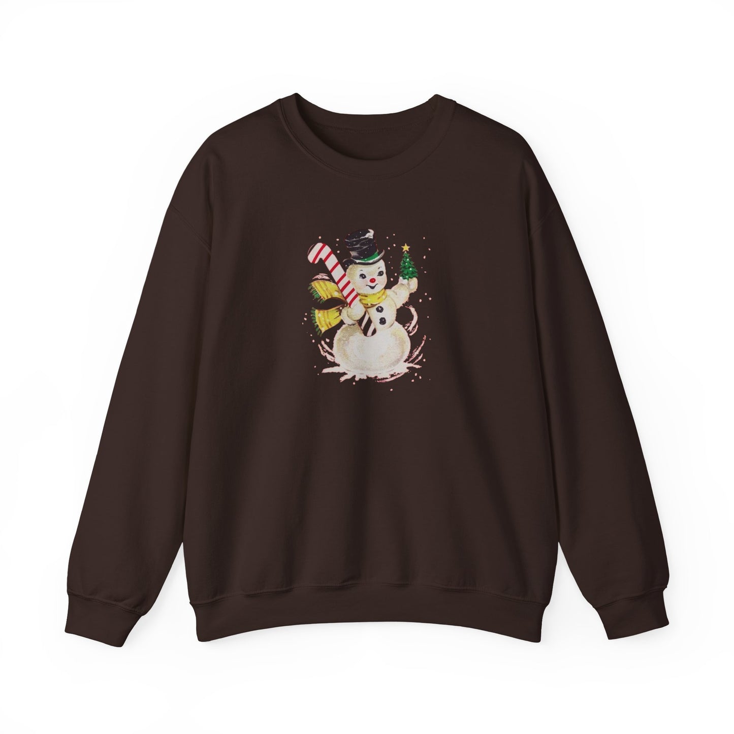 Vintage Snowman Unisex Heavy Blend™ Crewneck Sweatshirt