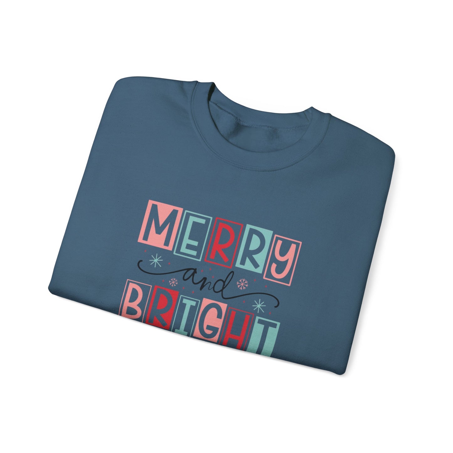 Merry & Bright Unisex Heavy Blend™ Crewneck Sweatshirt