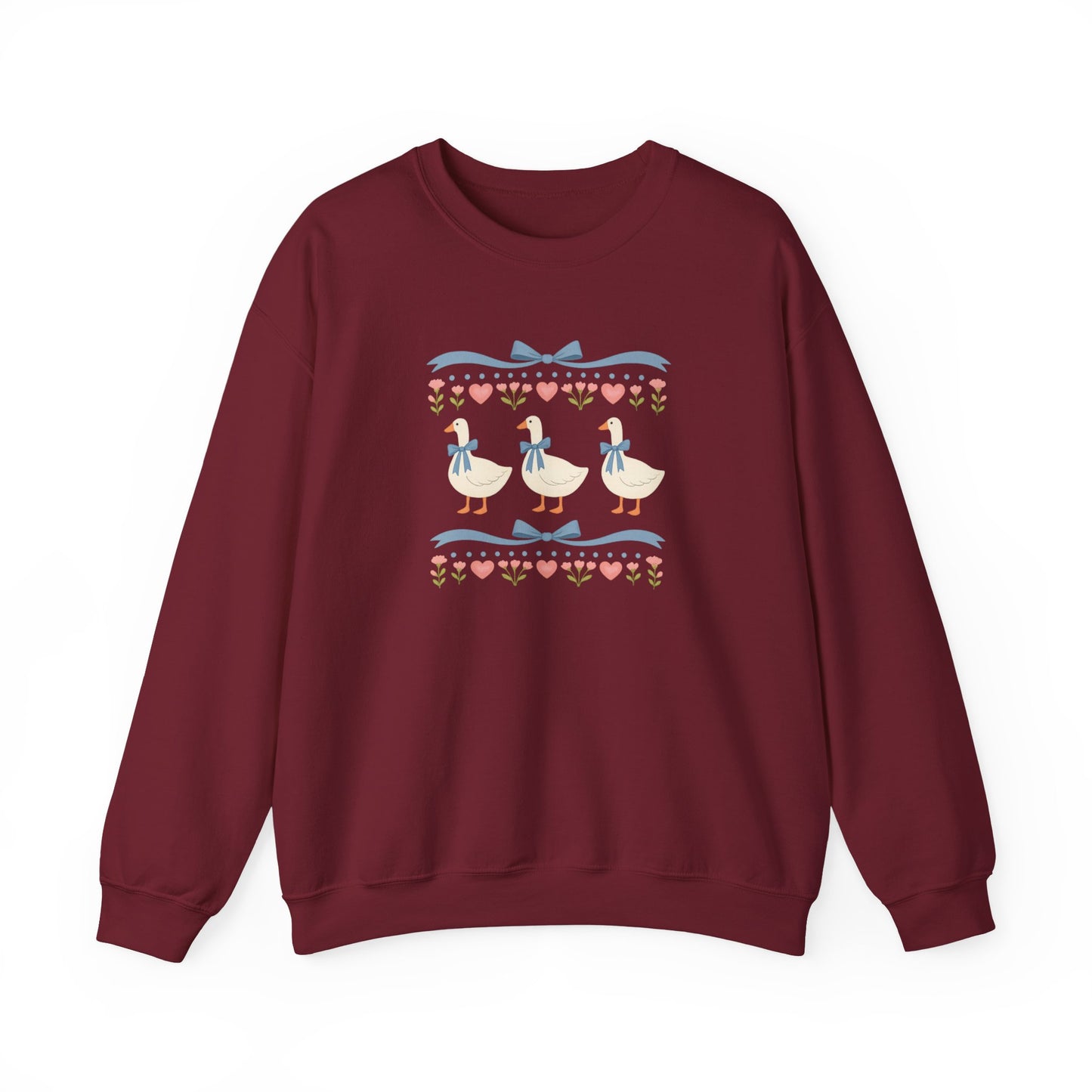Vintage Geese Unisex Heavy Blend™ Crewneck Sweatshirt