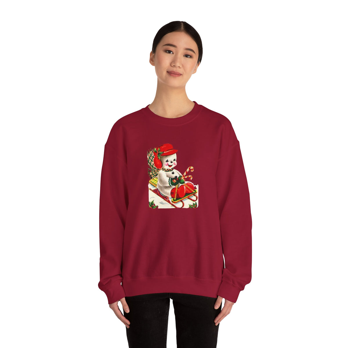 Vintage Christmas Unisex Heavy Blend™ Crewneck Sweatshirt