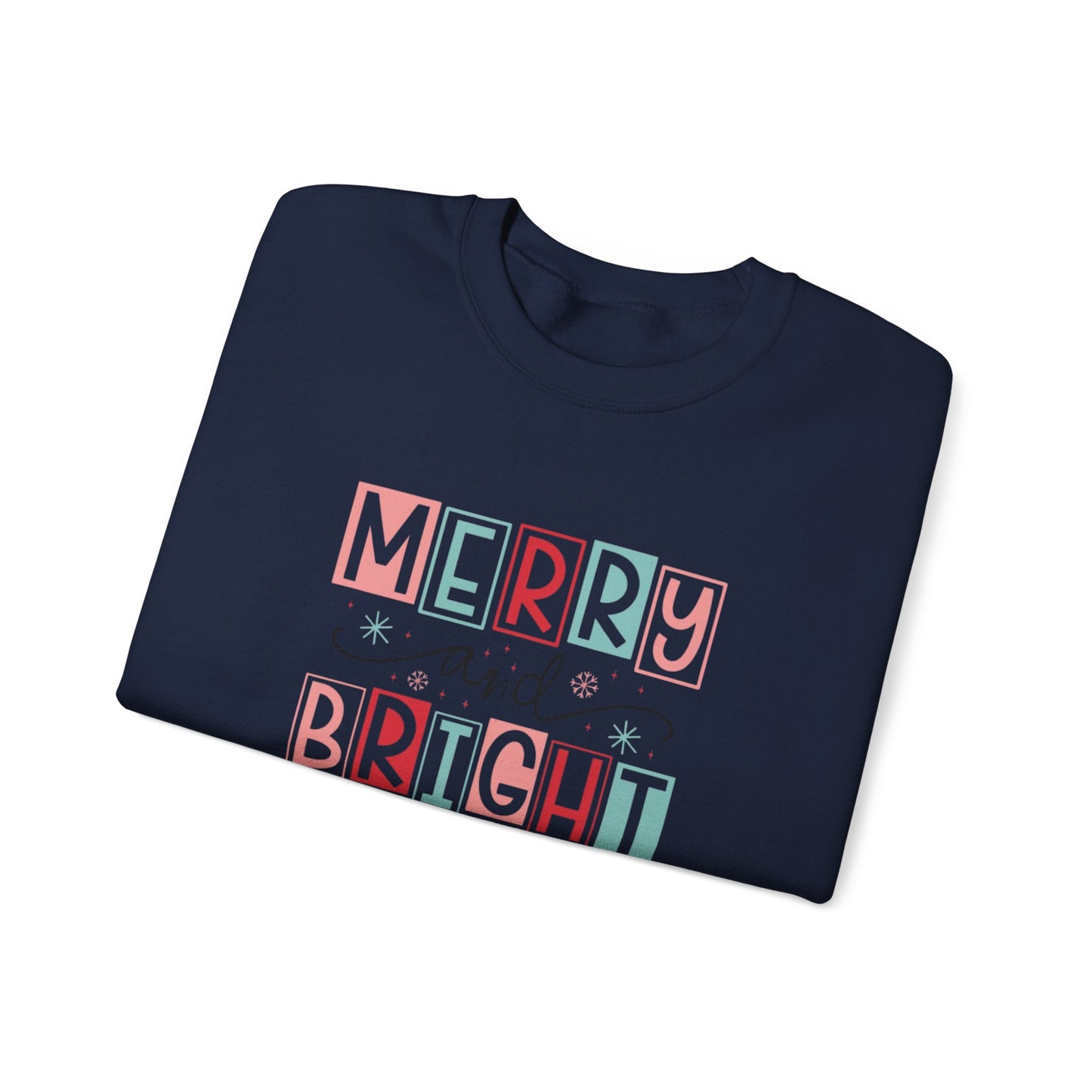 Merry & Bright Unisex Heavy Blend™ Crewneck Sweatshirt