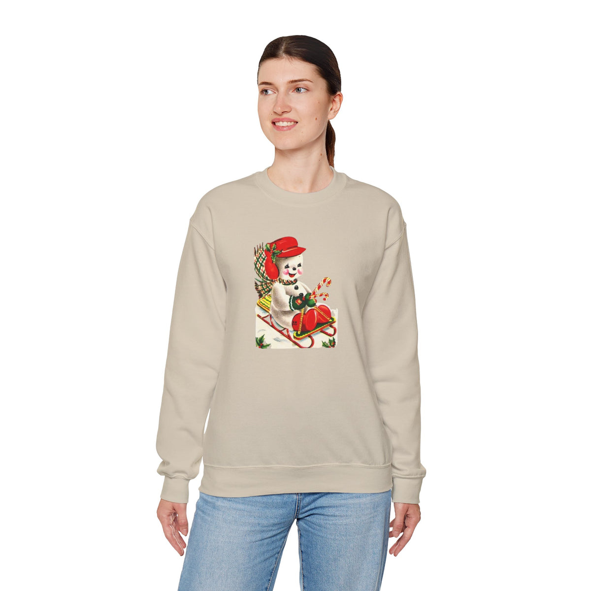 Vintage Christmas Unisex Heavy Blend™ Crewneck Sweatshirt