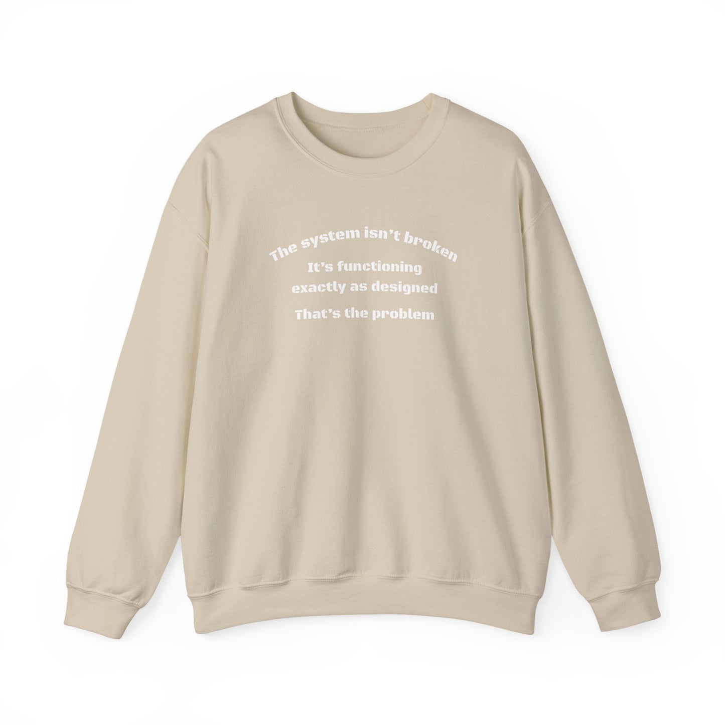 The System Unisex Heavy Blend™ Crewneck Sweatshirt